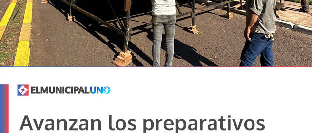 Avanzan los preparativos para el Carnaval 2026 con cortes de tránsito en la Costanera