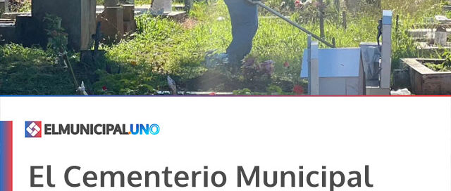 El Cementerio Municipal recibe trabajos de mantenimiento para preservar un espacio de valor comunitario