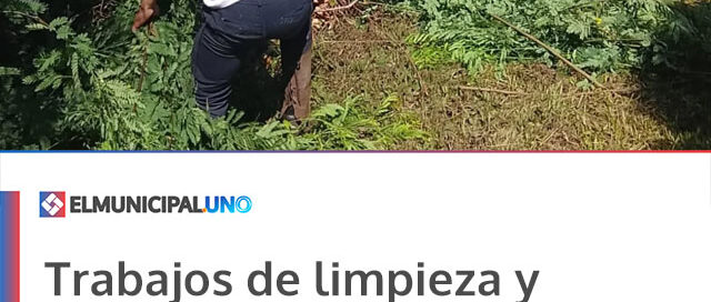 Trabajos de limpieza y parquizado dejaron en condiciones la Escuela N.º 929 y el NENI