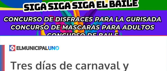 Tres días de carnaval y motoencuentro con música, concursos y caravanas