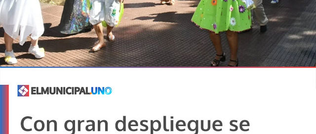 Con gran despliegue se lanzó la primera edición de los Carnavales de Adultos Mayores