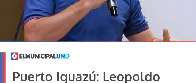 Puerto Iguazú: Leopoldo Lucas destacó la capacitación laboral tras la firma de un convenio previo al Carnaval