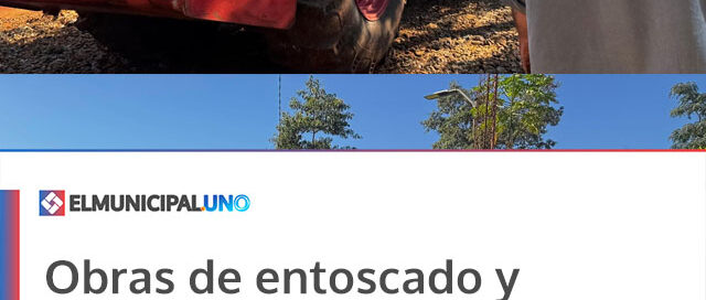 Obras de entoscado y compactación avanzan para mejorar la transitabilidad en barrios en crecimiento