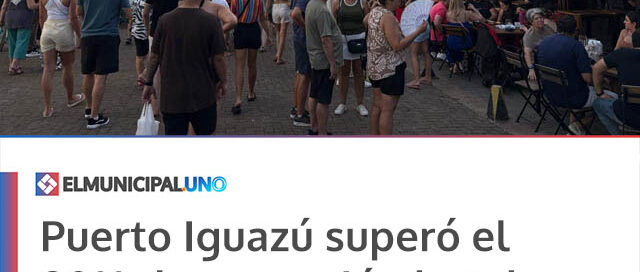 Puerto Iguazú superó el 90% de ocupación hotelera durante el fin de semana largo de Carnaval Puerto Iguazú superó el 90% de ocupación hotelera durante el fin de semana largo de Carnaval