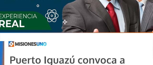 Puerto Iguazú convoca a empresas a sumarse al programa Entrenamiento para el Trabajo