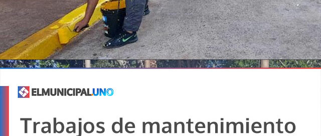 Trabajos de mantenimiento urbano refuerzan la puesta en valor de espacios públicos y la seguridad vial