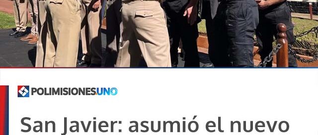 San Javier: asumió el nuevo jefe de Prefectura Naval Argentina en la delegación local