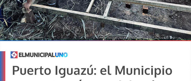 Puerto Iguazú: el Municipio reconstruyó una vivienda para una persona en situación de vulnerabilidad Puerto Iguazú: el Municipio reconstruyó una vivienda para una persona en situación de vulnerabilidad