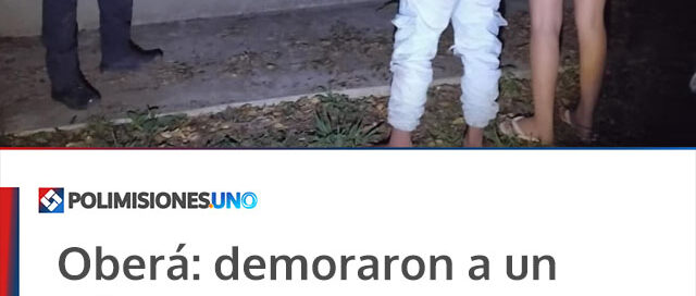 Oberá: demoraron a un adolescente tras amenazar a su abuelo y llevarse carne del freezer Oberá: demoraron a un adolescente tras amenazar a su abuelo y llevarse carne del freezer