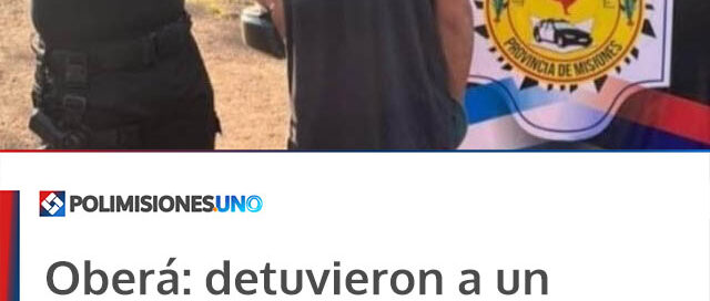 Oberá: detuvieron a un joven por el robo en una empresa de transporte Oberá: detuvieron a un joven por el robo en una empresa de transporte