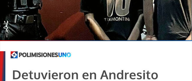 Detuvieron en Andresito a dos hombres con una bicicleta robada durante un patrullaje preventivo