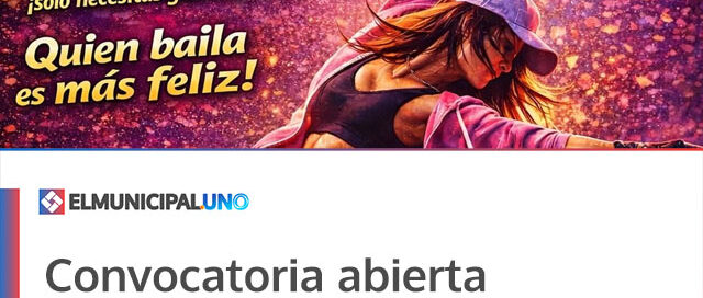 Convocatoria abierta para participar de clases gratuitas de Fitnes Dance en el Polideportivo Municipal