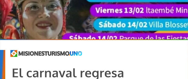 El carnaval regresa con noches de música, comparsas y alegría en distintos barrios