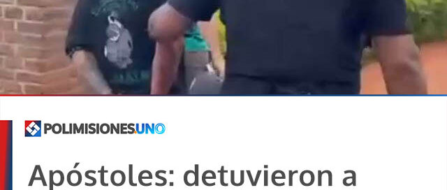 Apóstoles: detuvieron a “Wachín” tras un robo en el barrio Szczensny y recuperaron los objetos sustraídos