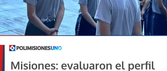 Misiones: evaluaron el perfil profesional de cadetes de la Universidad de las Fuerzas de Seguridad Misiones: evaluaron el perfil profesional de cadetes de la Universidad de las Fuerzas de Seguridad