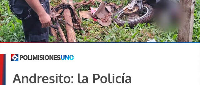 Andresito: la Policía recuperó una motocicleta horas después de ser robada