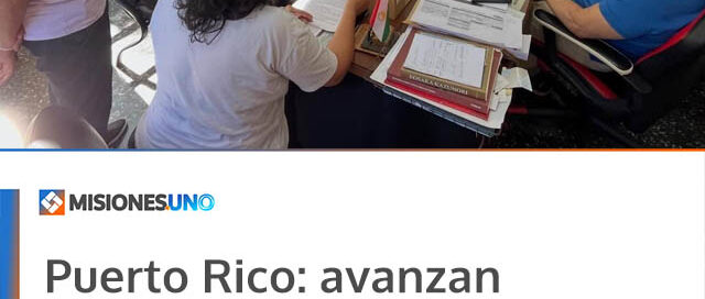 Puerto Rico: avanzan acciones conjuntas para fortalecer la infraestructura y el Corredor Verde del barrio Kolping