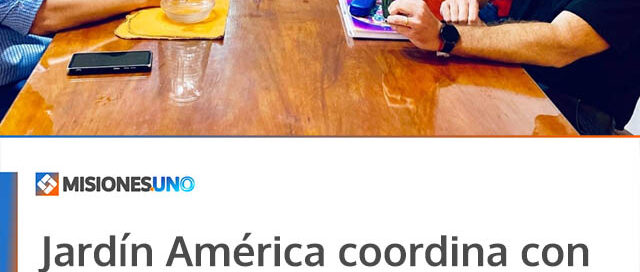 Jardín América coordina con Vialidad Provincial nuevas obras y prioridades para este año