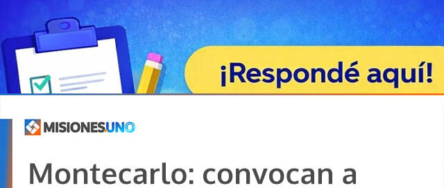 Montecarlo: convocan a participar de una encuesta para ampliar la oferta de la Escuela de Oficios
