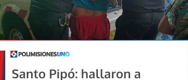 Santo Pipó: hallaron a Juan Alberto Flores de 82 años tras un operativo de búsqueda