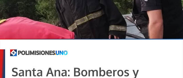 Santa Ana: Bomberos y Policía trabajaron más de tres horas por daños ocasionados por la tormenta