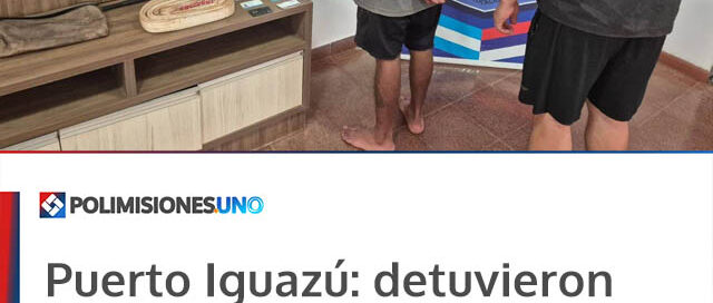 Puerto Iguazú: detuvieron a “Cara Manchada” tras quedar filmado robando en un vehículo en Villa Alta