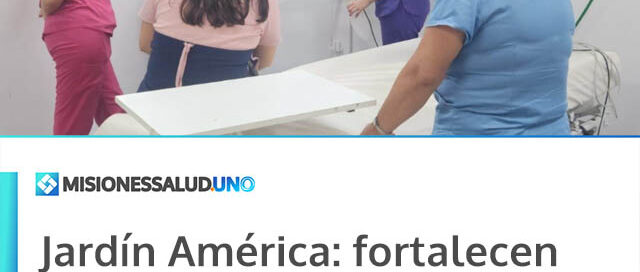 Jardín América: fortalecen la atención a pacientes críticos con jornadas de capacitación en el Hospital Nivel III