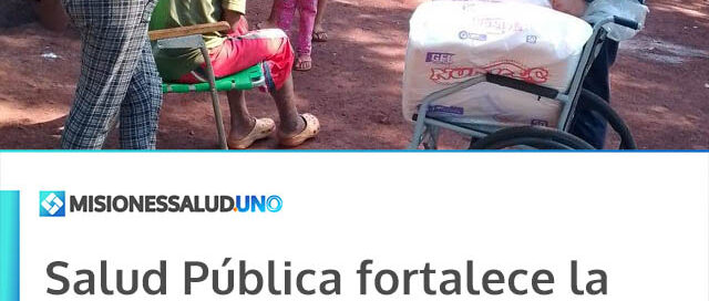 Salud Pública fortalece la asistencia en comunidades mbya de la Zona Norte