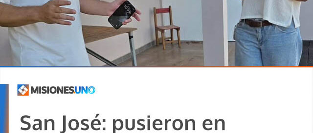 San José: pusieron en marcha el EPI Rincón Luminoso en el barrio San Cayetano