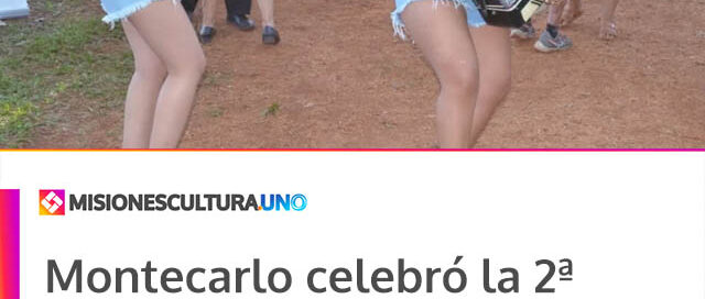 Montecarlo celebró la 2ª Fiesta del Tereré con amplia participación comunitaria