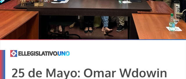 25 de Mayo: Omar Wdowin inauguró el período de sesiones ordinarias del Concejo Deliberante