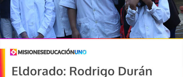 Eldorado: Rodrigo Durán encabezó el inicio del Ciclo Lectivo 2026 en la Escuela Provincial 129