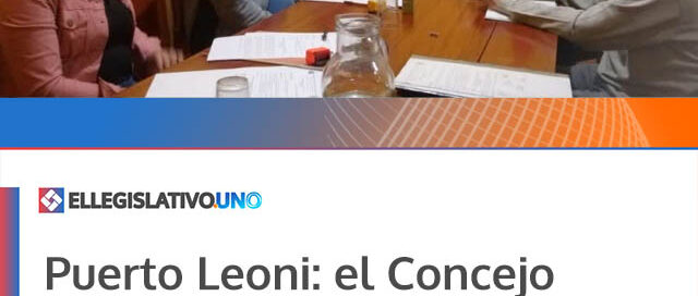 Puerto Leoni: el Concejo Deliberante inició el período de sesiones ordinarias 2026