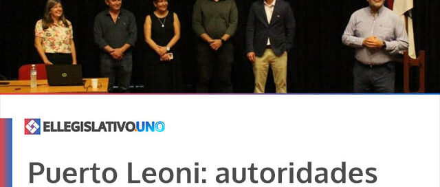 Puerto Leoni: autoridades del Concejo Deliberante participaron de una capacitación del Tribunal de Cuentas