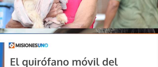 El quirófano móvil del I.Mu.S.A. continúa recorriendo los barrios de Posadas