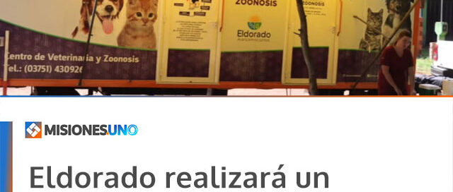 Eldorado realizará un operativo de esterilización con el Quirófano Veterinario Móvil en el barrio Elena I
