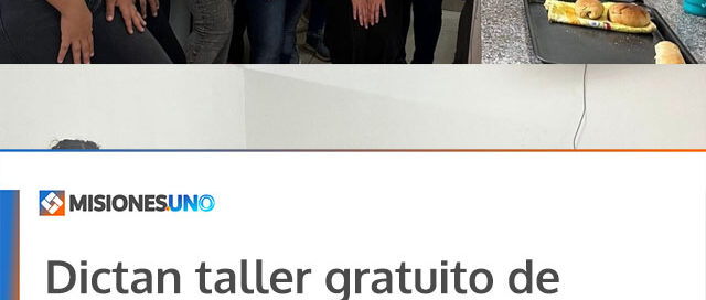 Dictan taller gratuito de cocina y repostería en el Punto Preventivo San Gerardo