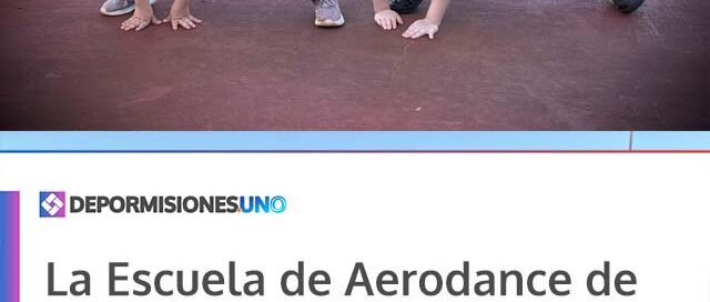 La Escuela de Aerodance de Iguazú continúa sus clases en el Polideportivo Danielito Pinoff