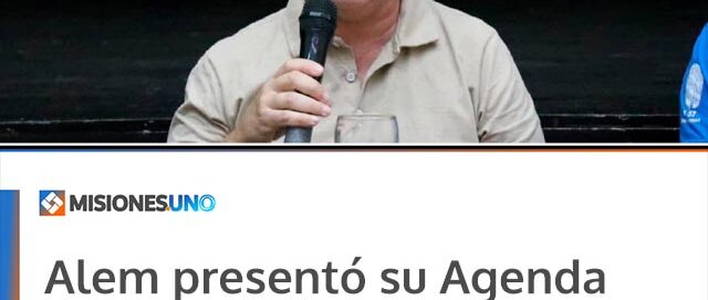 Alem presentó su Agenda 2026 con programas de empleo y capacitaciones para vecinos