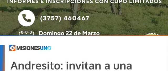 Andresito: invitan a una salida de observación de aves organizada por el Parque Nacional Iguazú