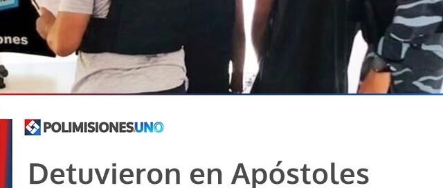 Detuvieron en Apóstoles a dos sospechosos por una seguidilla de robos de medidores de agua