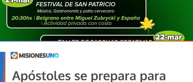 Apóstoles se prepara para un fin de semana largo con actividades turísticas y culturales para toda la familia
