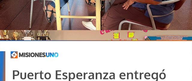 Puerto Esperanza entregó artículos escolares a instituciones educativas de la ciudad