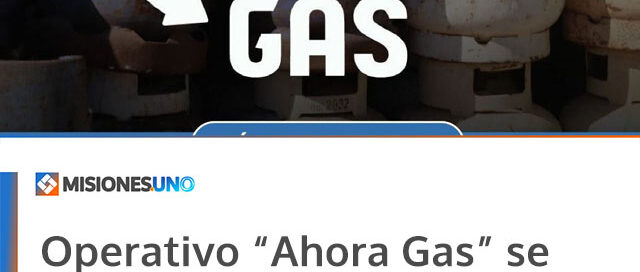 Operativo “Ahora Gas” se realizará en el barrio Las Palmas con atención por la mañana