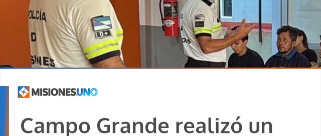 Campo Grande realizó un nuevo curso teórico para la obtención de la licencia de conducir