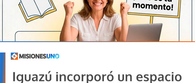 Iguazú incorporó un espacio educativo para finalizar estudios primarios en el Centro de Contención