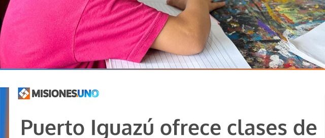 Puerto Iguazú ofrece clases de apoyo escolar gratuitas para estudiantes de nivel primario y secundario