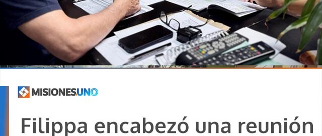 Filippa encabezó una reunión de gabinete para coordinar acciones entre áreas municipales en Iguazú