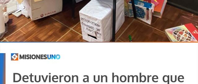 Detuvieron a un hombre que ingresó de noche al Centro Municipal de Contención de Conductas Adictivas en Iguazú