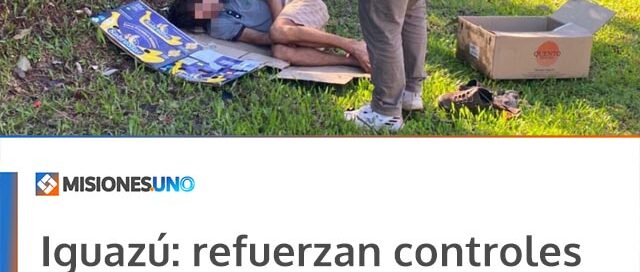 Iguazú: refuerzan controles para garantizar el cumplimiento de normativas en espacios públicos